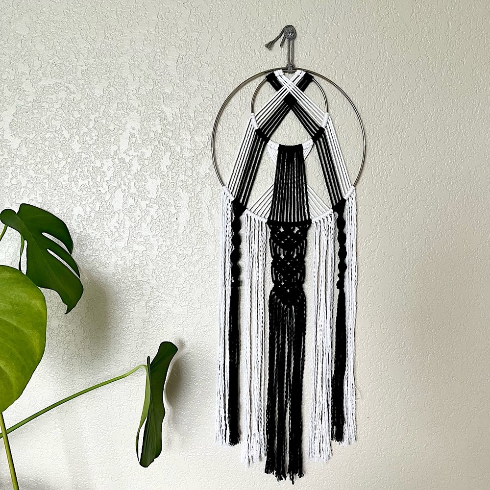 Handmade macrame wall hanging